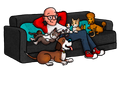 BobFred: The Couch Die-Cut