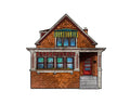 Chicago Bungalow Die-Cut Sticker