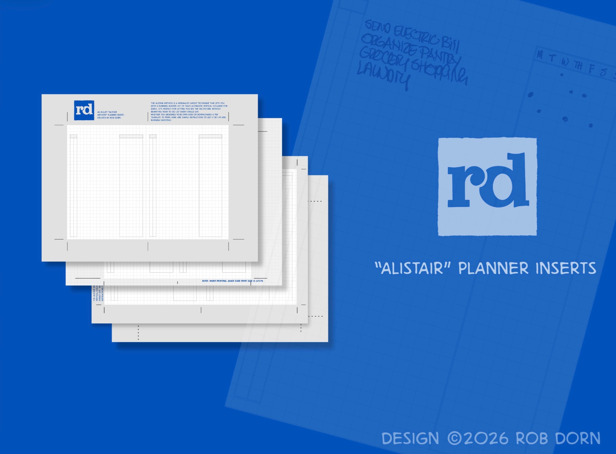 Printable Planner Insert