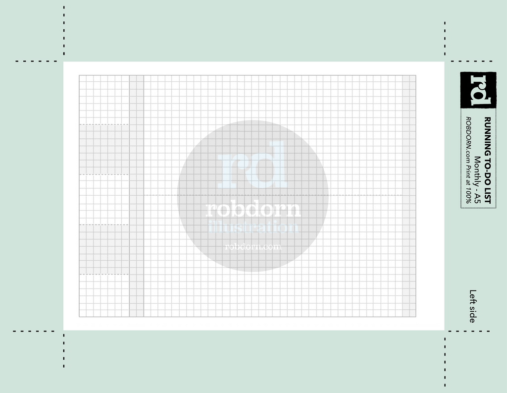 Monthly Running ToDo Tracker