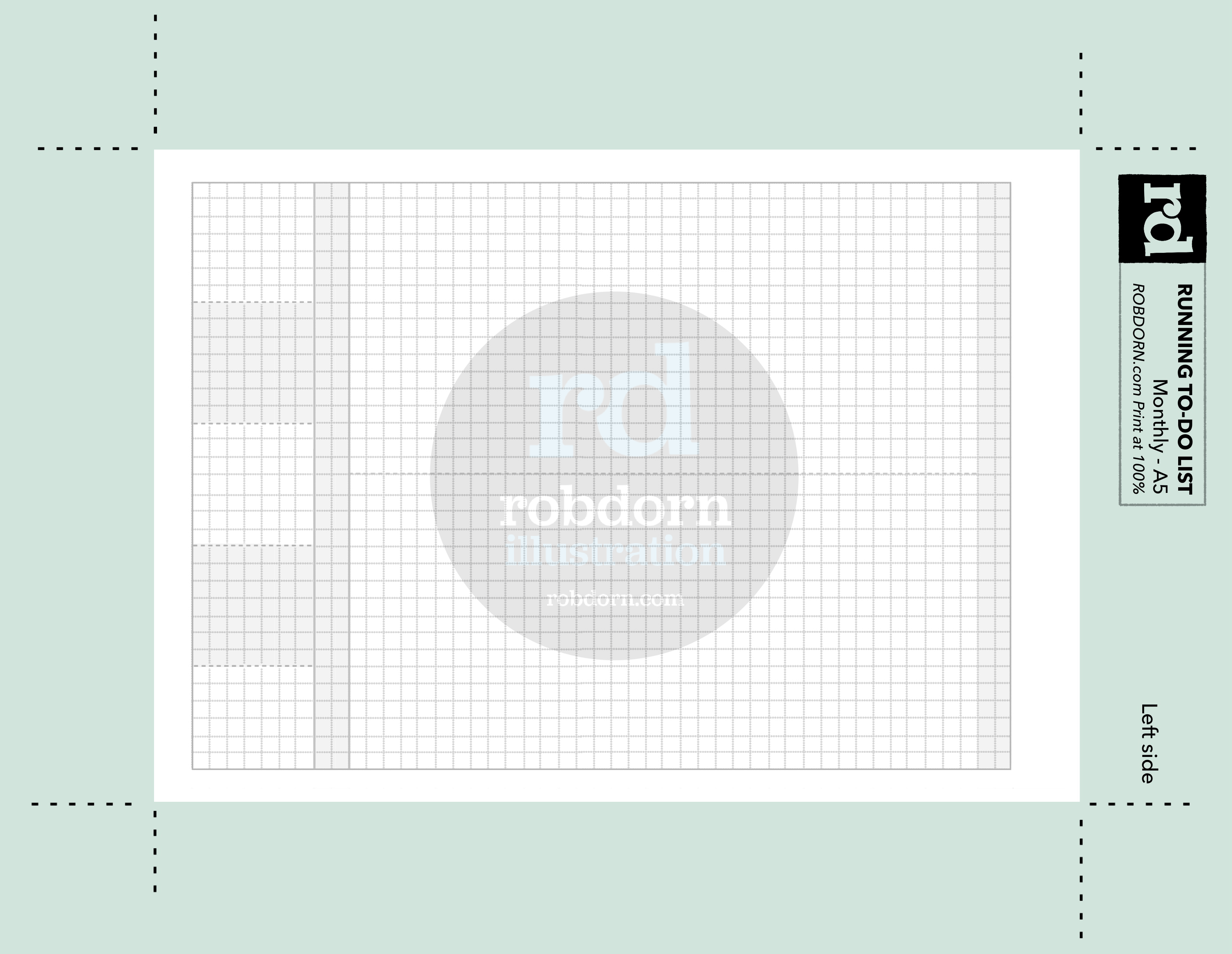 Monthly Running ToDo Tracker